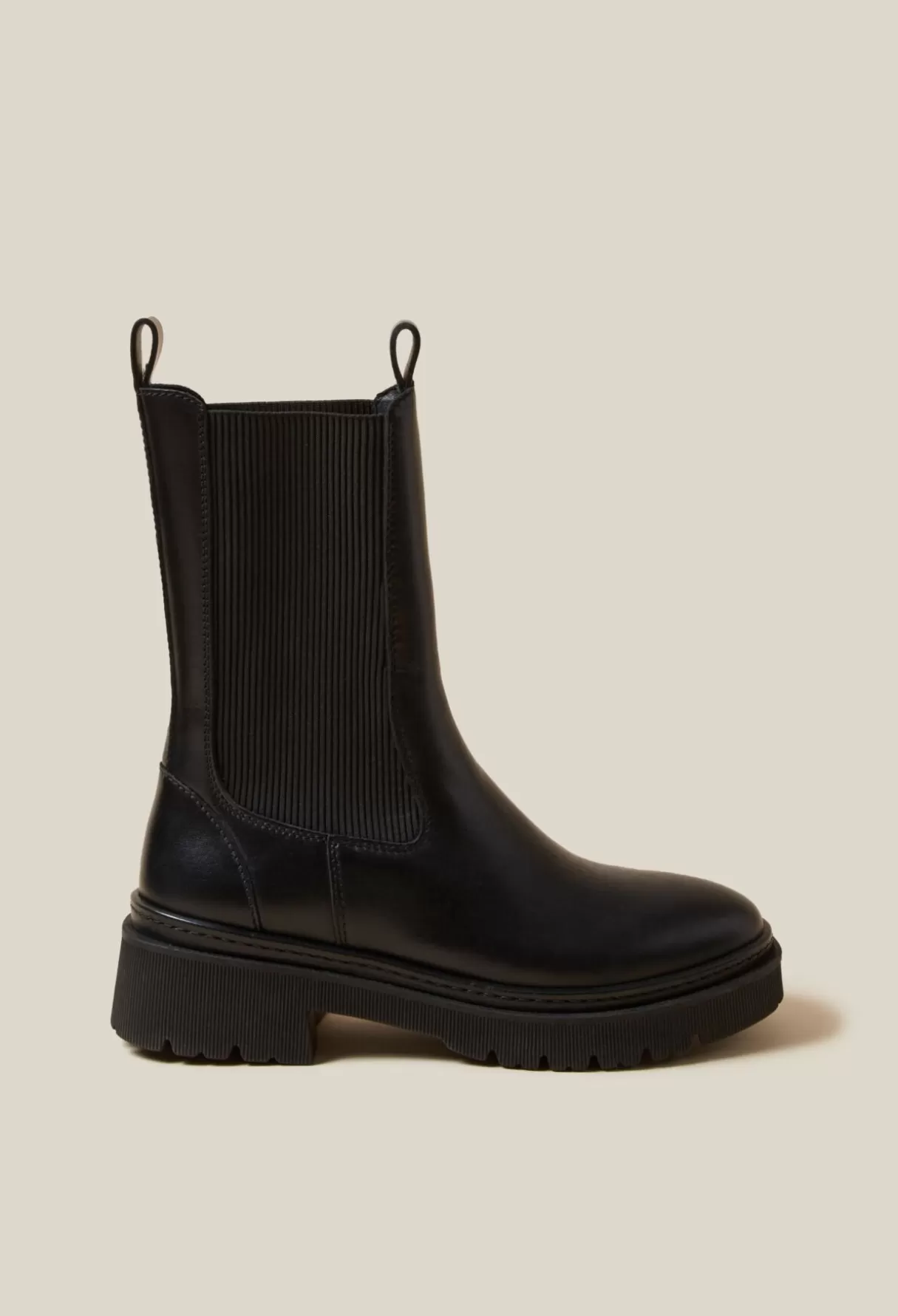 Bottines Et Bottes-Claudie Pierlot Bottes chelsea cuir Noir