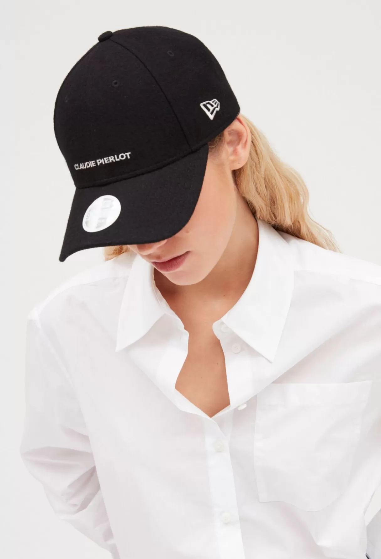 Casquettes-Claudie Pierlot Casquette logo e Noir