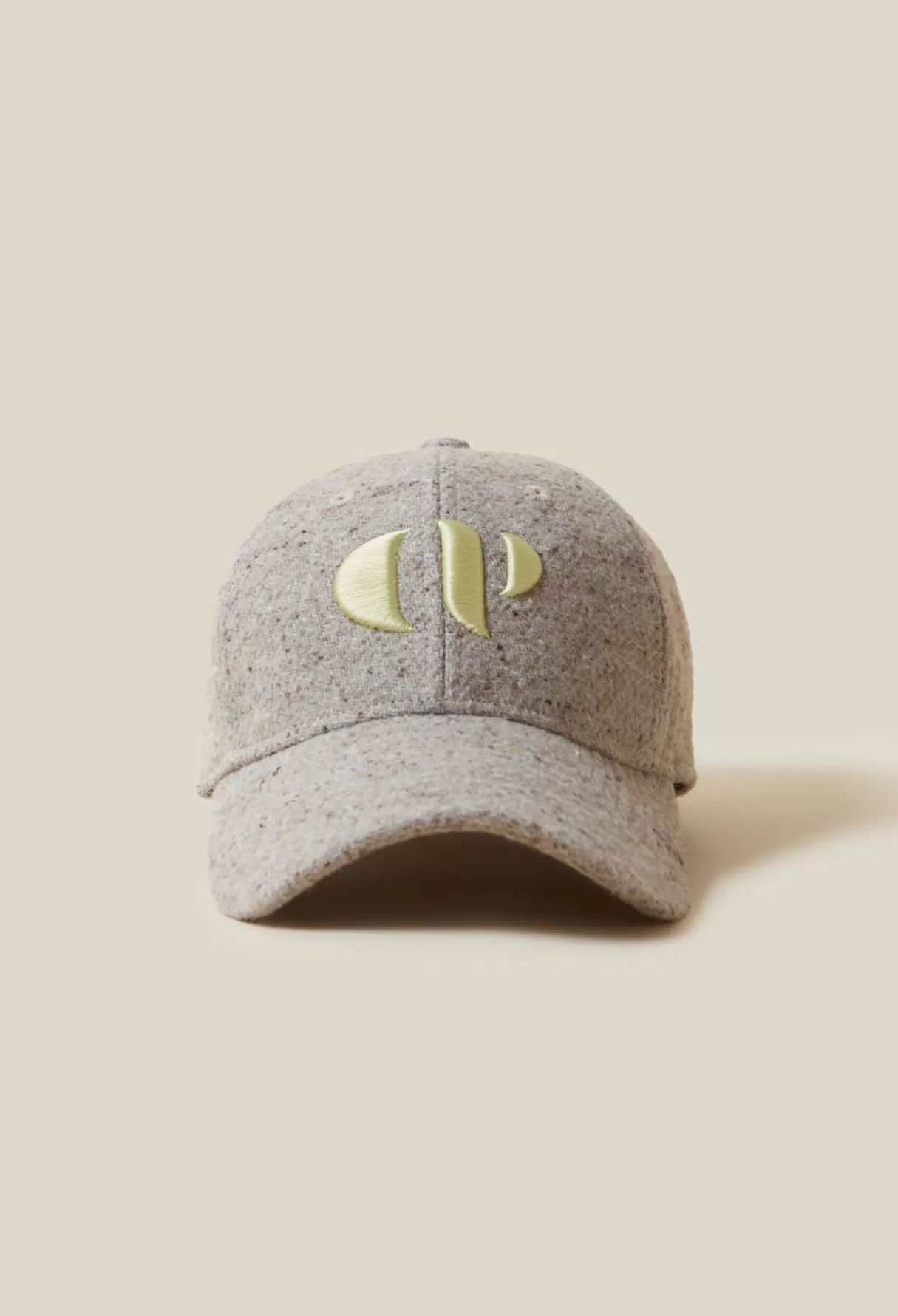 Casquettes-Claudie Pierlot Casquette monogramme CP Taupe