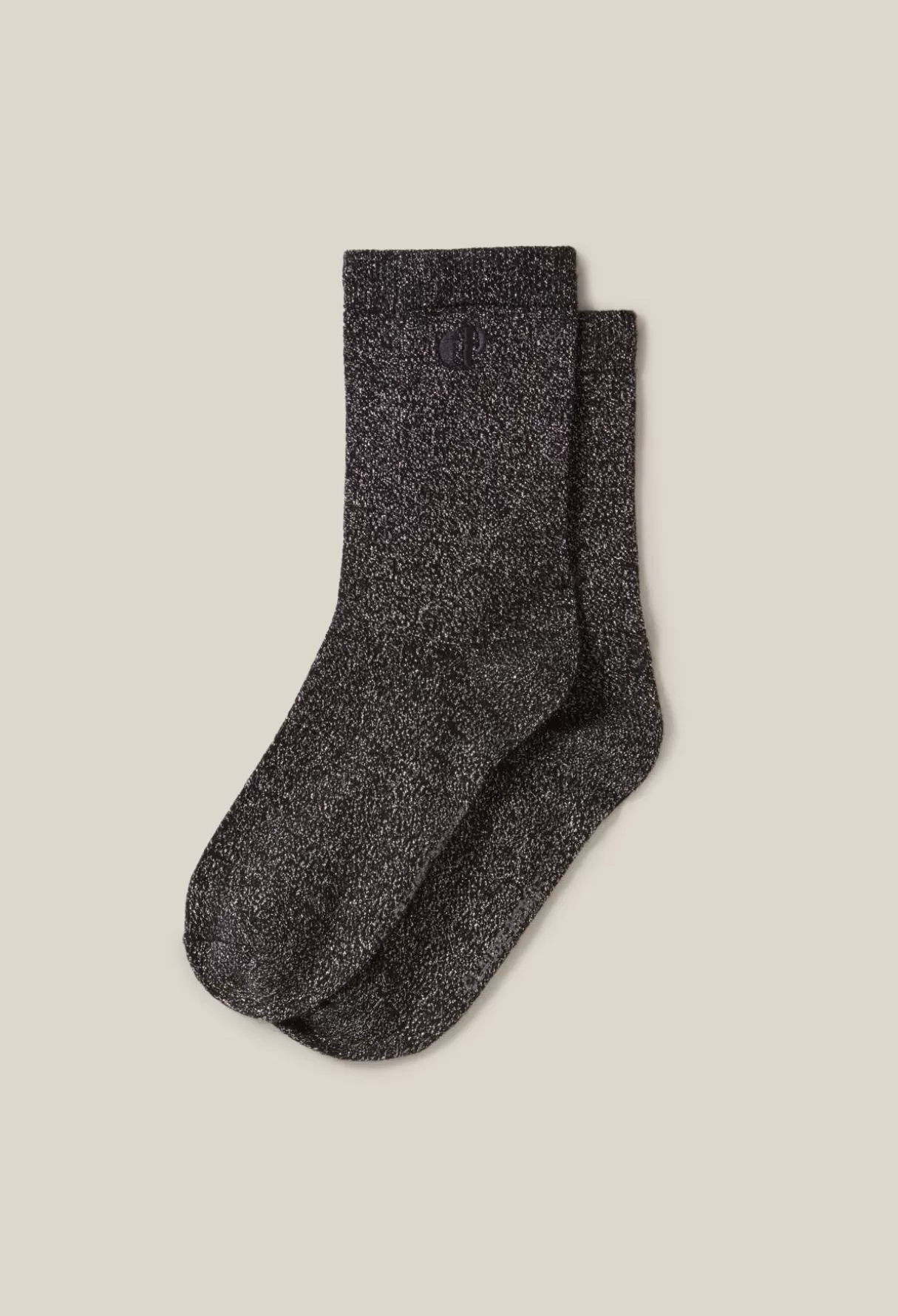 Chaussettes-Claudie Pierlot Chaussettes es pailletées Noir