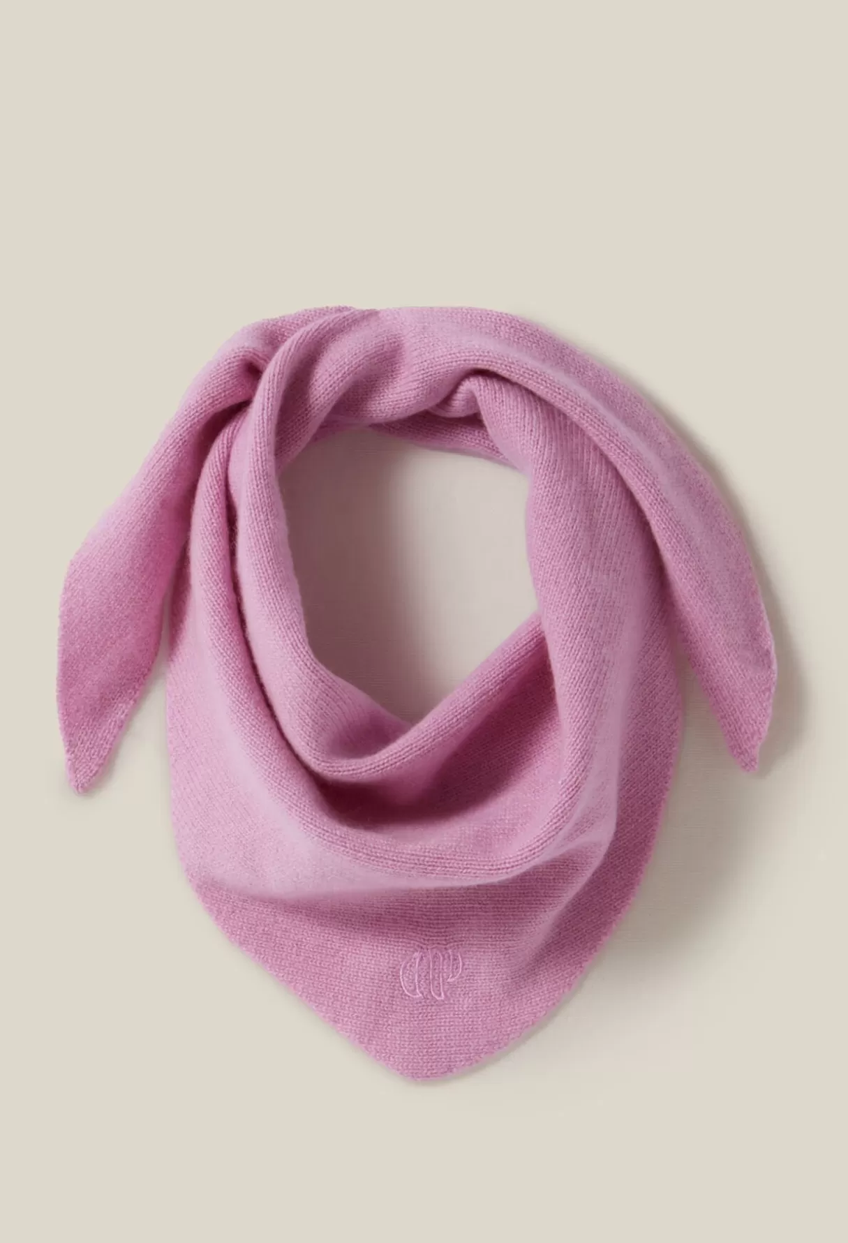 Foulards Et Cols | Echarpes, Bonnets Et Gants-Claudie Pierlot Foulard maille cachemire Rose