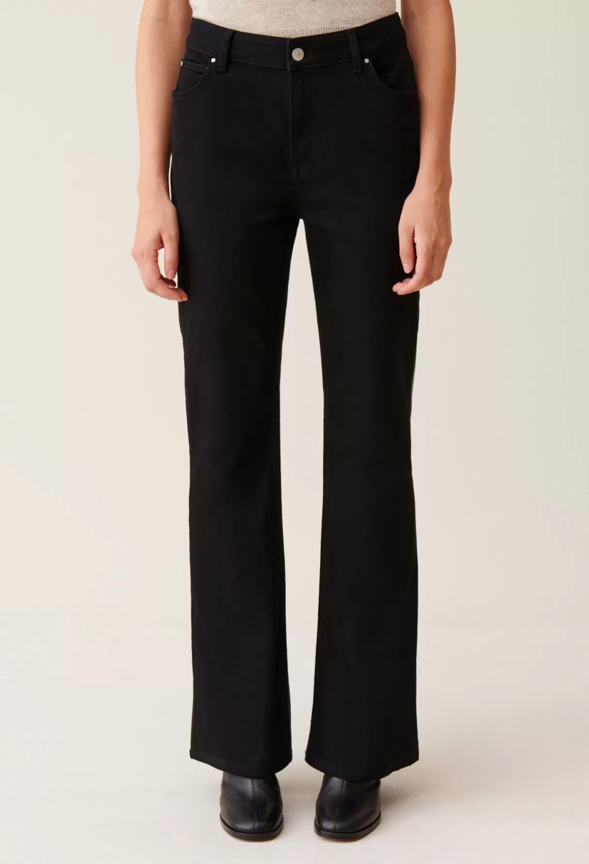 Pantalons Et Jeans-Claudie Pierlot Jean Paul flare Noir