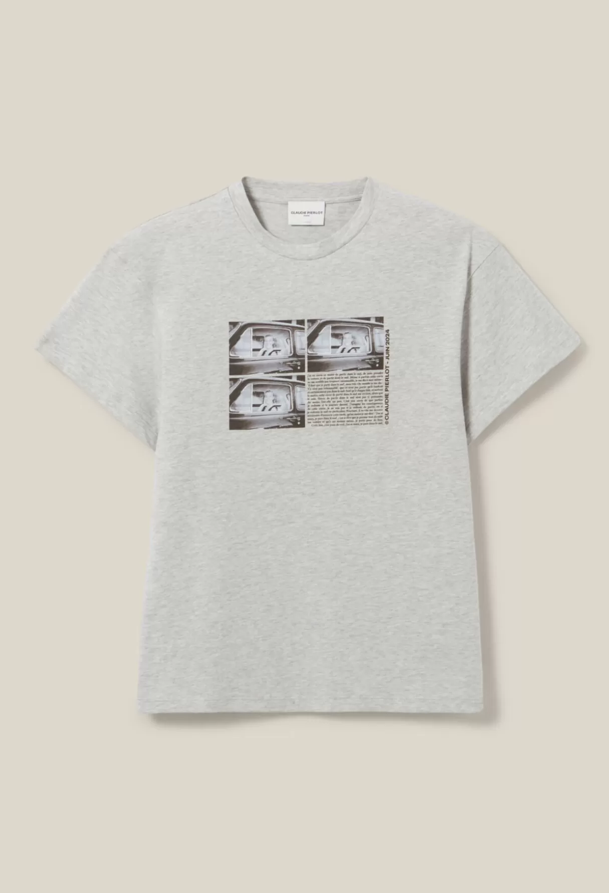 T-Shirts-Claudie Pierlot T-shirt du moi(s) - 29.06.24 Grischine